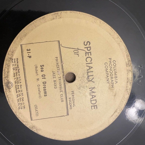 Princeton triangle club 78 Jazz Band Columbia 31-p Wallace Smith Robert Crawford - Picture 6 of 10